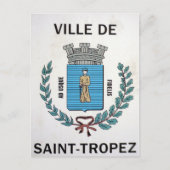 ville de saint-tropez briefkaart (Voorkant)