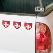 ville lux Bascharage, Luxemburg Bumpersticker (Op Truck)