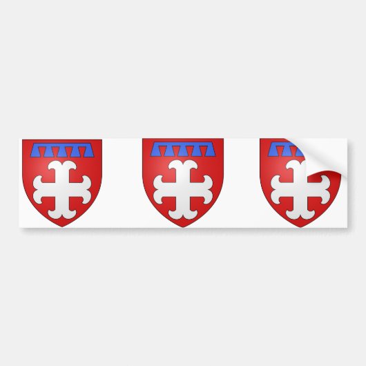ville lux Bascharage, Luxemburg Bumpersticker (Voorkant)