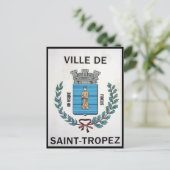 ville saint-tropez briefkaart (Staand voorkant)