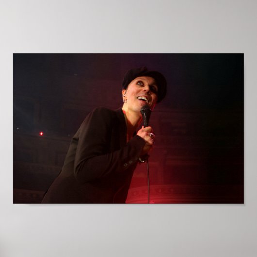 Ville Valo VV portret Poster (Voorkant)