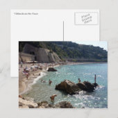 Villefranche-kust Briefkaart (Voorkant / Achterkant)