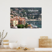 Villefranche, Provence Poster (Keuken)