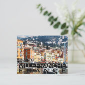 Villefranche-Sur-Mer Briefkaart (Staand voorkant)
