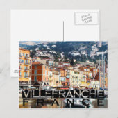 Villefranche-Sur-Mer Briefkaart (Voorkant / Achterkant)