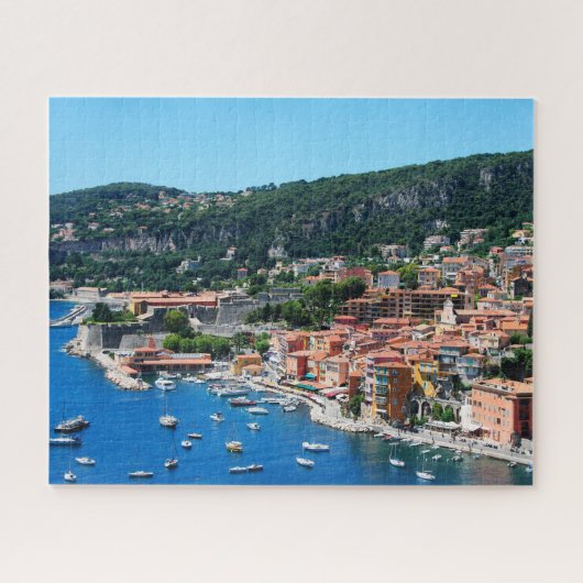 Villefranche-sur-Mer, Frankrijk Legpuzzel (Horizontaal)