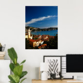 Villefranche-sur-Mer, Frankrijk Poster (Thuiskantoor)
