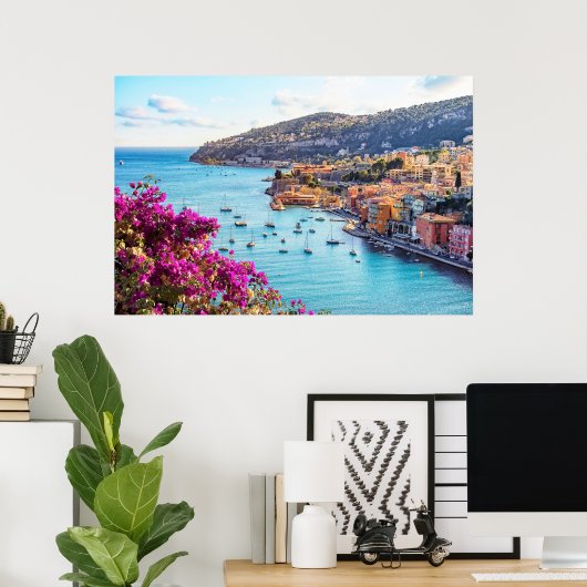 Villefranche Sur Mer Poster (Thuiskantoor)