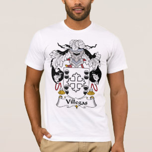 Villegas Family Crest T-shirt