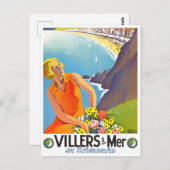 Villers France vintage Briefkaart (Voorkant / Achterkant)