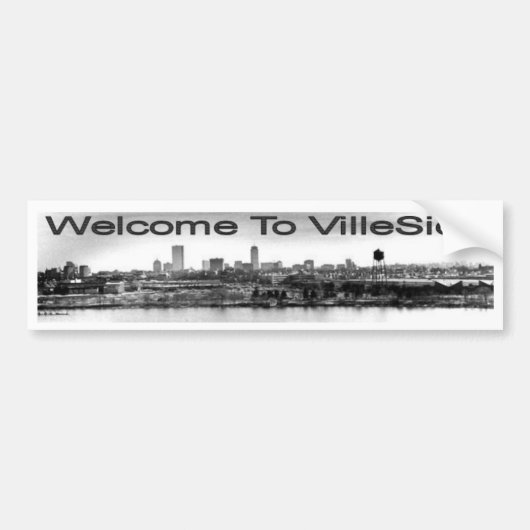 VilleSide Bumpersticker (Voorkant)