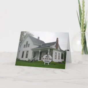 "Villisca Ax Murder House" Kaart van de heer Houtw