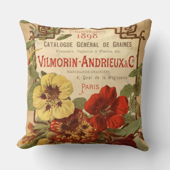 Vilmorin-Andrieux & Co. Seed Catalog AD Kussen (Voorkant)