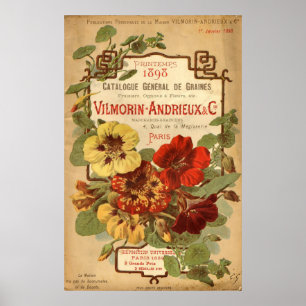 Vilmorin-Andrieux & Co. Seed Catalog Poster
