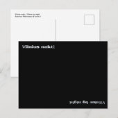 Vilnius bij nacht briefkaart (Voorkant / Achterkant)