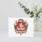 Vilnius Briefkaart wapenstilstand (Staand voorkant)