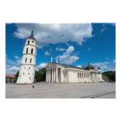 Vilnius Cathedral Foto Afdruk (Voorkant)