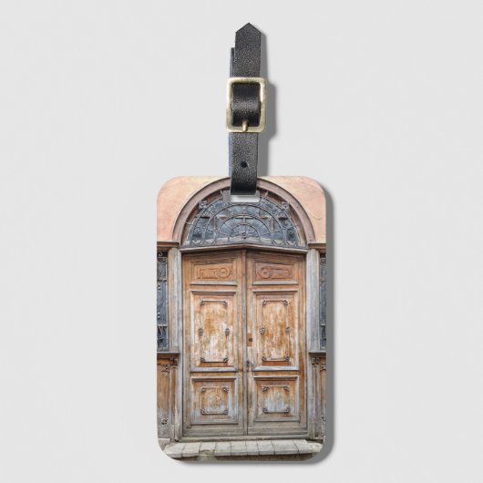 Vilnius Door Bagagelabel (Voorkant (verticaal))