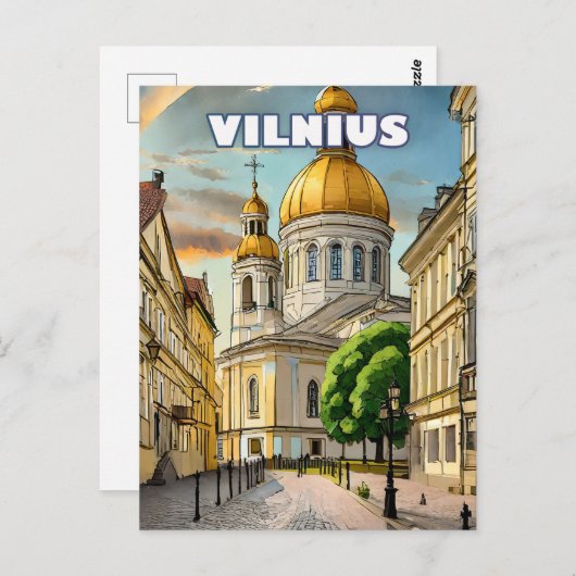 Vilnius (film) briefkaart (Voorkant / Achterkant)