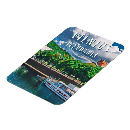 Vilnius (film) magneet (Linkerzijde)