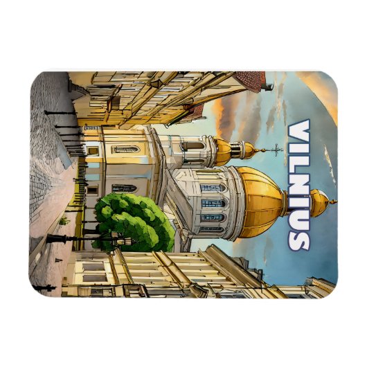 Vilnius (film) magneet (Horizontaal)