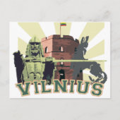 VILNIUS (hoofdstad van Litouwen) Briefkaart (Voorkant)