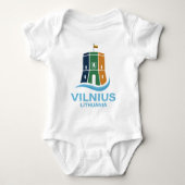 Vilnius Lithuania Romper (Voorkant)