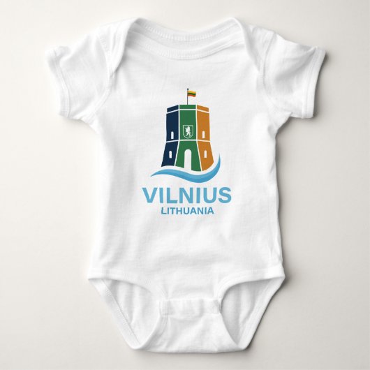Vilnius Lithuania Romper (Voorkant)