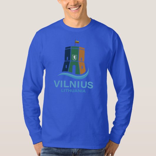 Vilnius Lithuania T-shirt (Voorkant)