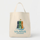 Vilnius Lithuania Tote Bag (Voorkant)