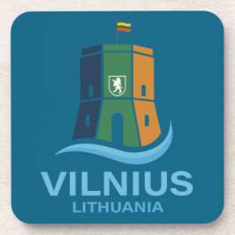 Vilnius Litouwen Bier Onderzetter
