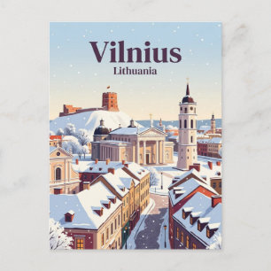 Vilnius Litouwen Briefkaart