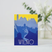 Vilnius, Litouwen,  Briefkaart (Staand voorkant)