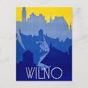Vilnius, Litouwen,  Briefkaart