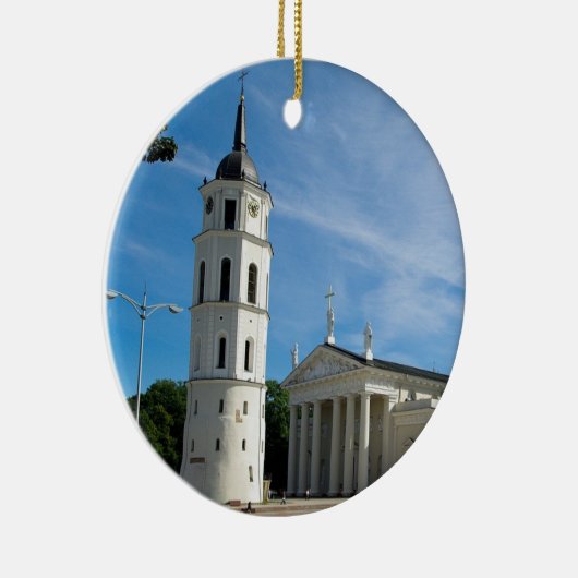 Vilnius Litouwen Circle Ornament (Rechts)