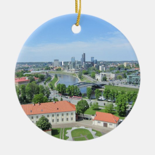 Vilnius, Litouwen Keramisch Ornament (Voorkant)