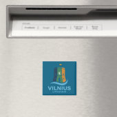Vilnius Litouwen Magneet (Insitu (Vaatwasser))