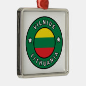 Vilnius Litouwen Metalen Ornament (Rechts)