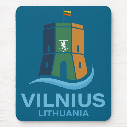 Vilnius Litouwen Muismat (Voorkant)