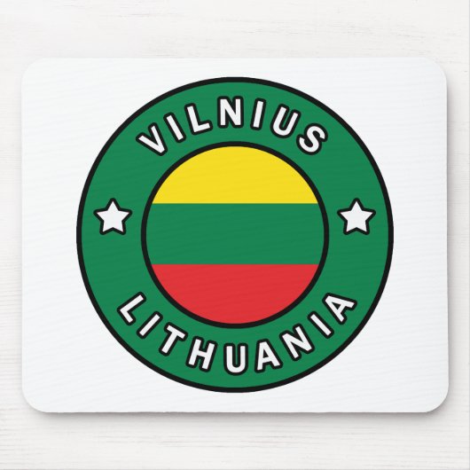 Vilnius Litouwen Muismat (Voorkant)