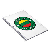 Vilnius Litouwen Notitieboek (Rechterzijde)