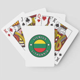 Vilnius Litouwen Pokerkaarten