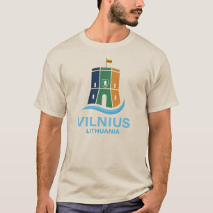 Vilnius Litouwen T-shirt