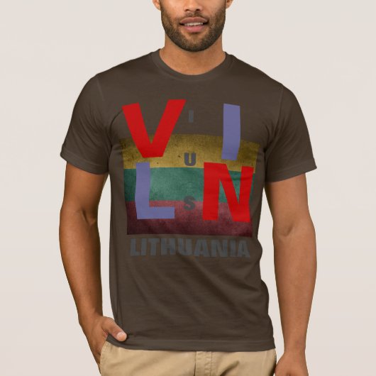 VILNIUS LITOUWEN T-SHIRT (Voorkant)