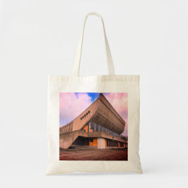 Vilnius, LT CCCP Soviet Brutalist Architecture Tote Bag