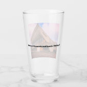 Vilnius, LT Soviet Palace of Concerts & Sports Glas (Achterkant)