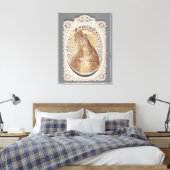 Vilnius Madonna in Gebed... beeldende kunst Canvas Afdruk (Insitu (Slaapkamer))