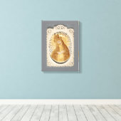 Vilnius Madonna in Gebed... beeldende kunst Canvas Afdruk (Insitu (Houten vloer))