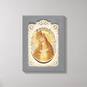 Vilnius Madonna in Gebed... beeldende kunst Canvas Afdruk (Voorkant)