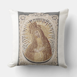 Vilnius Madonna in Gebed... beeldende kunst Kussen